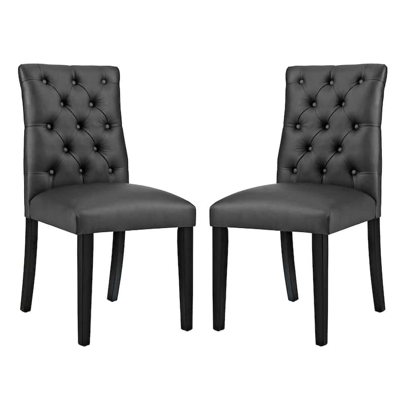 Copper Grove Trilj Vinyl Dining Chair (Set of 2)