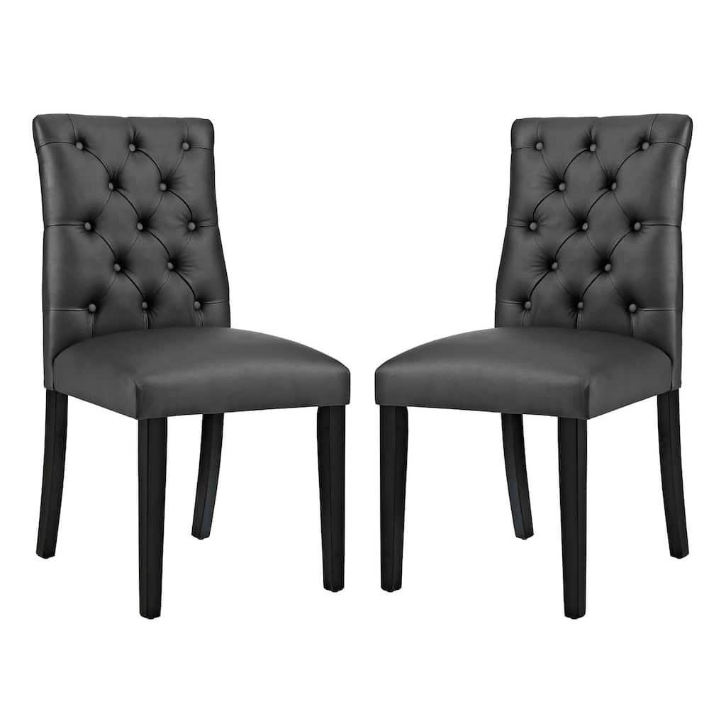 Copper Grove Trilj Vinyl Dining Chair (Set of 2)