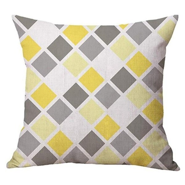 Geometry Simple Cafe Sofa Waist Throw Cushion Cover 21301988-518