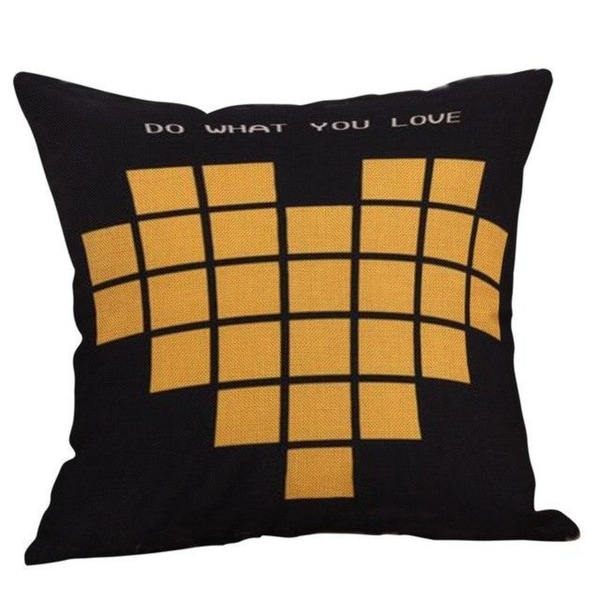 Yellow Geometric Fall Autumn Decorative Pillowcases 21303099-643