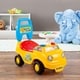 preview thumbnail 6 of 4, Ride On Activity Car- with Steering Wheel, Lights, Sounds, Music for Babies, Toddlers Learning to Walk by Lil' Rider - White