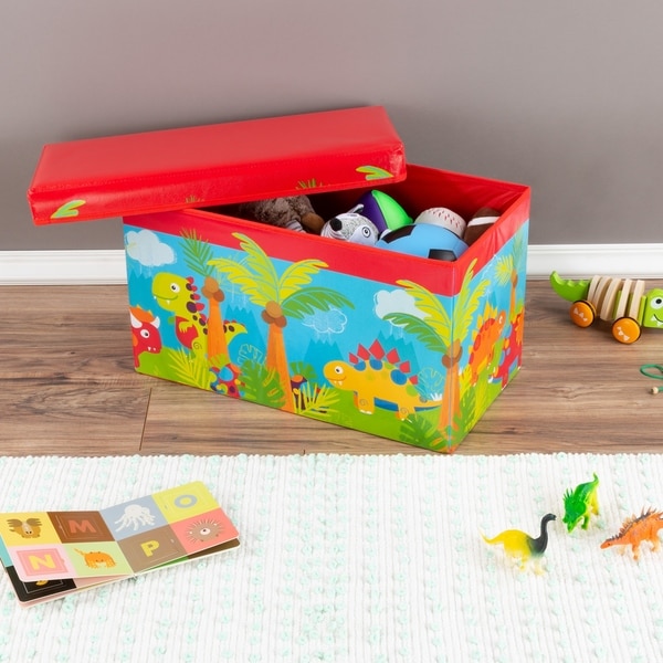 dinosaur toy storage box