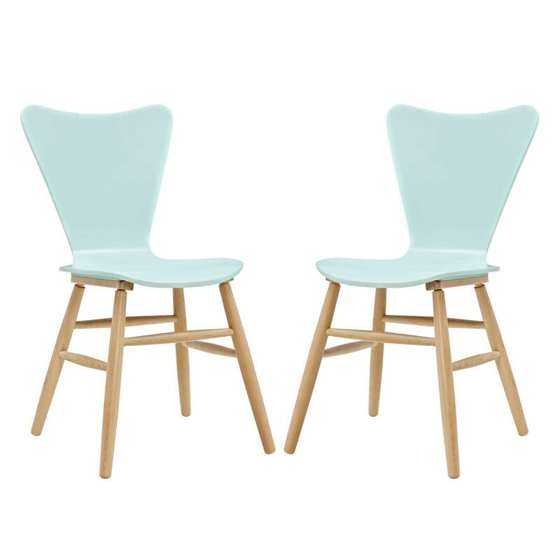 Cascade Dining Chair Set of 2 - Light Blue