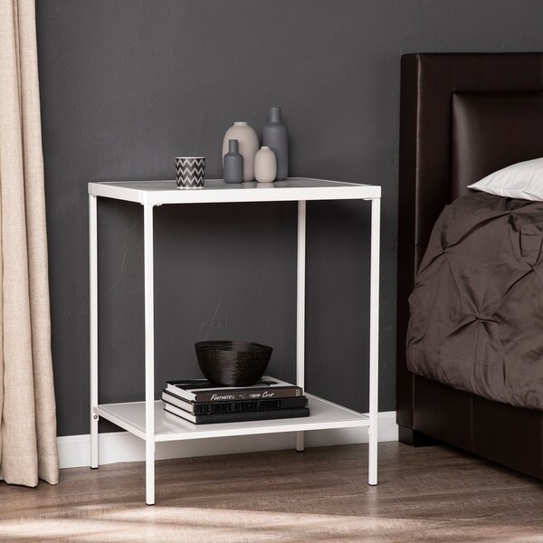 Porch & Den Santa Ana Metal Nightstand