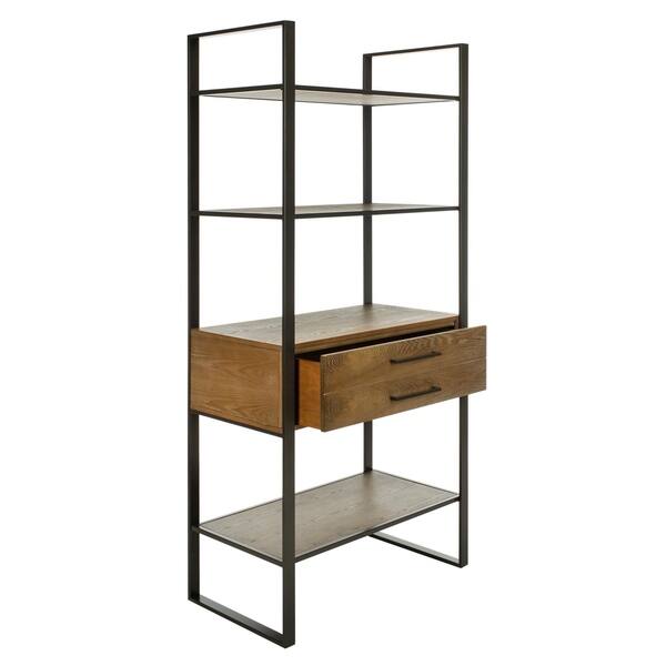 Shop Safavieh Skylar 4 Tier 1 Drawer Etagere Gun Metal 32 X 18