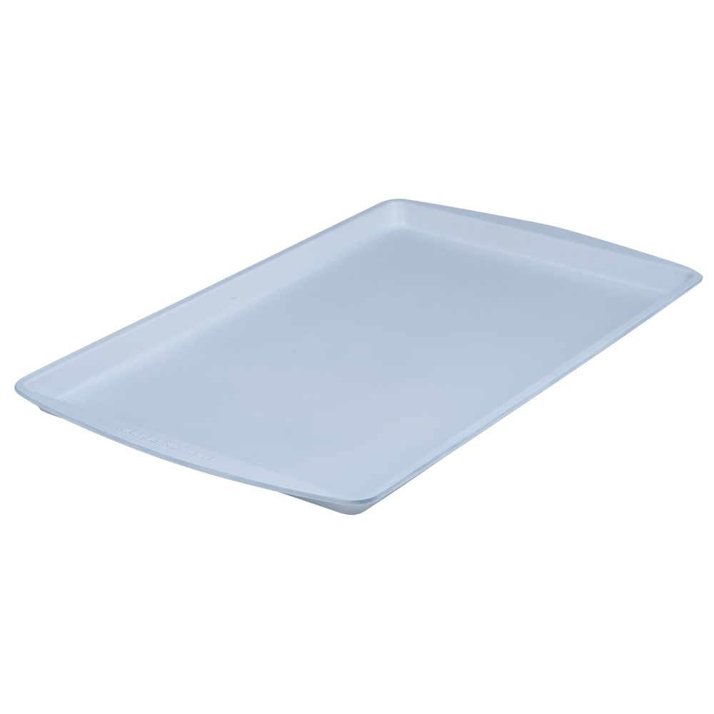 Anolon Advanced Bakeware Nonstick Cookie Sheet, 11-Inch x 17-Inch, Gray  with Silicone Grips - Bed Bath & Beyond - 7468678