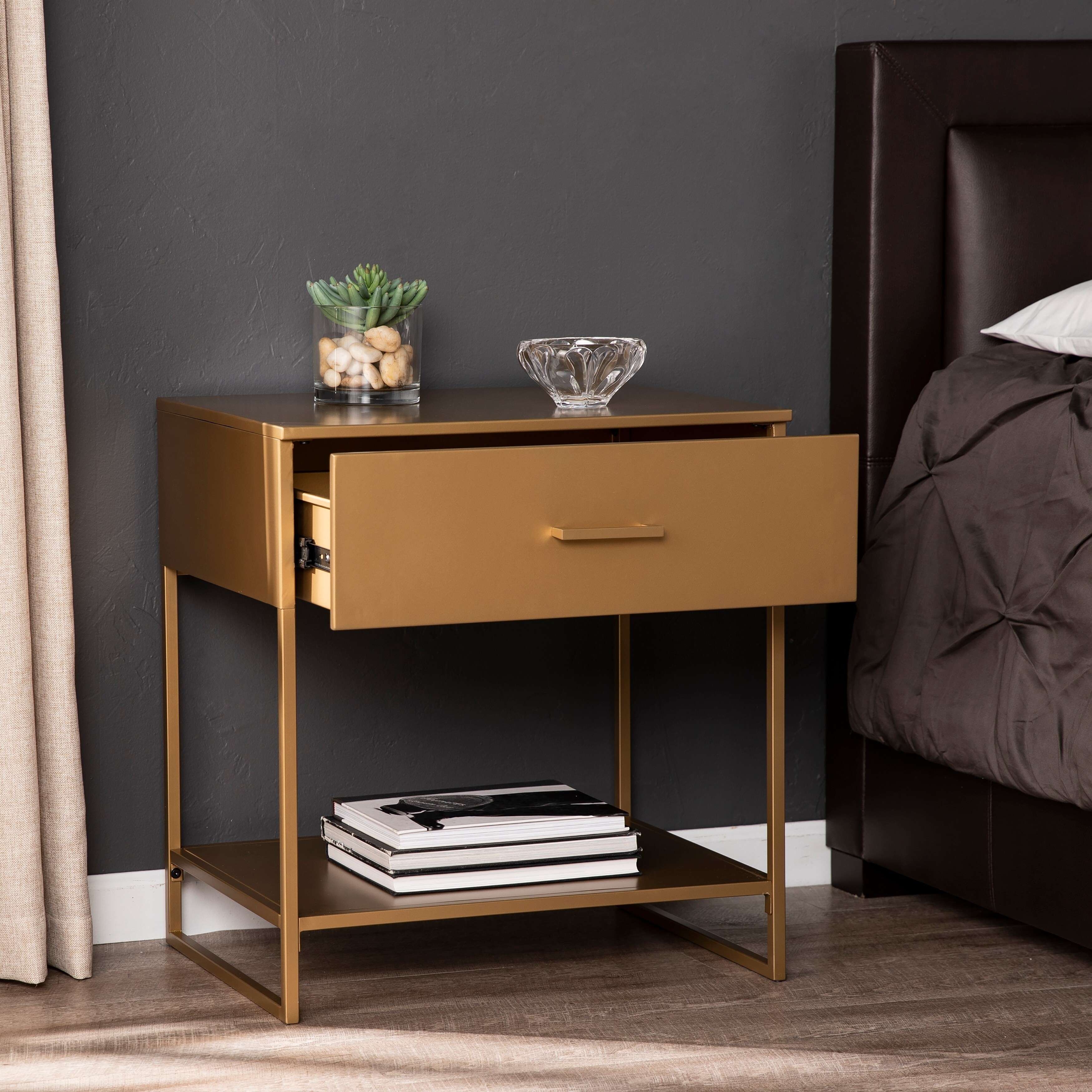 metal nightstand metal nightstand