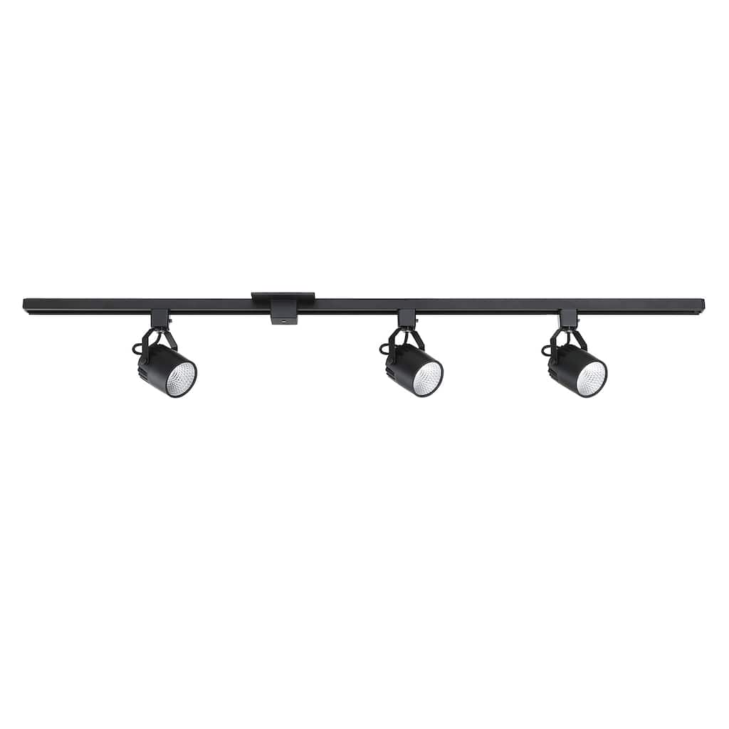 3 Cylinder Integrated LED Track Lighting Kit