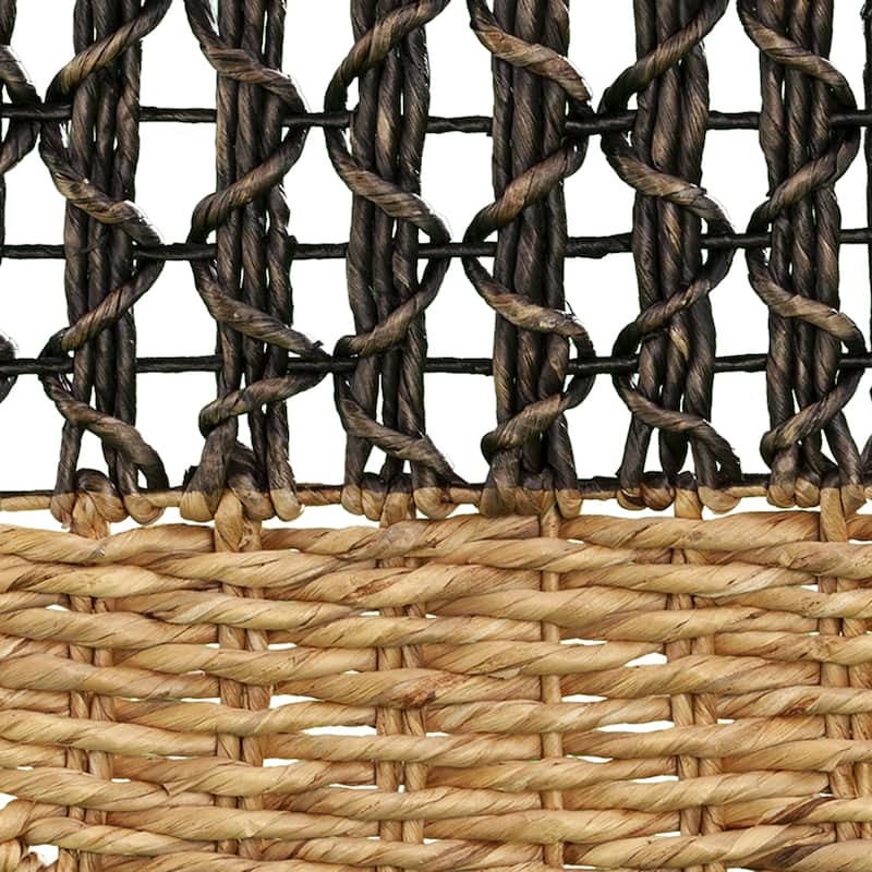 SEI Furniture Terraza 2-tone Woven Water Hyacinth Wall Decor (Set of 3)