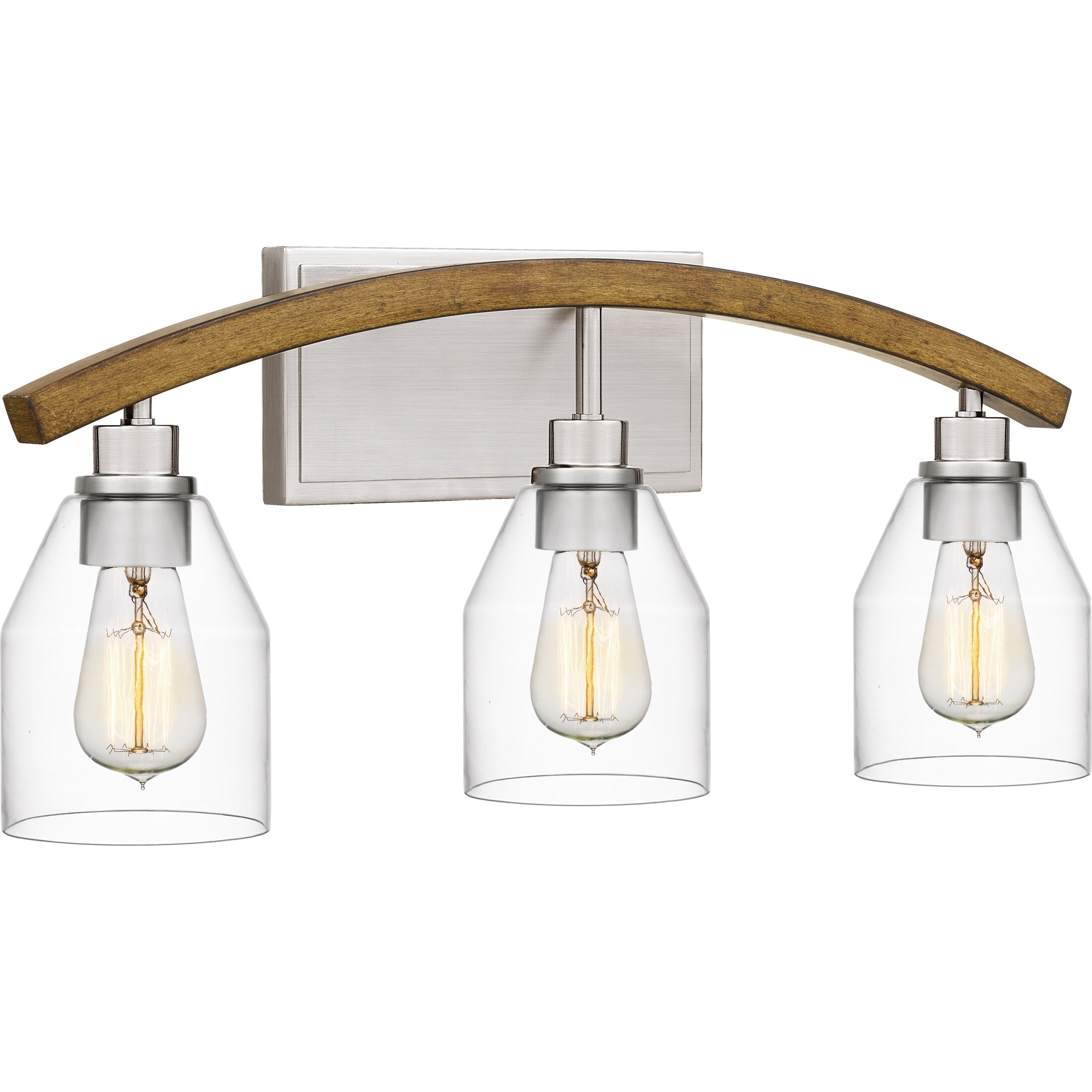 Strick Bolton Blaine 3 Light Brushed Nickel Bath Strick Bolton Blaine 3 Light Brushed Nickel Bath