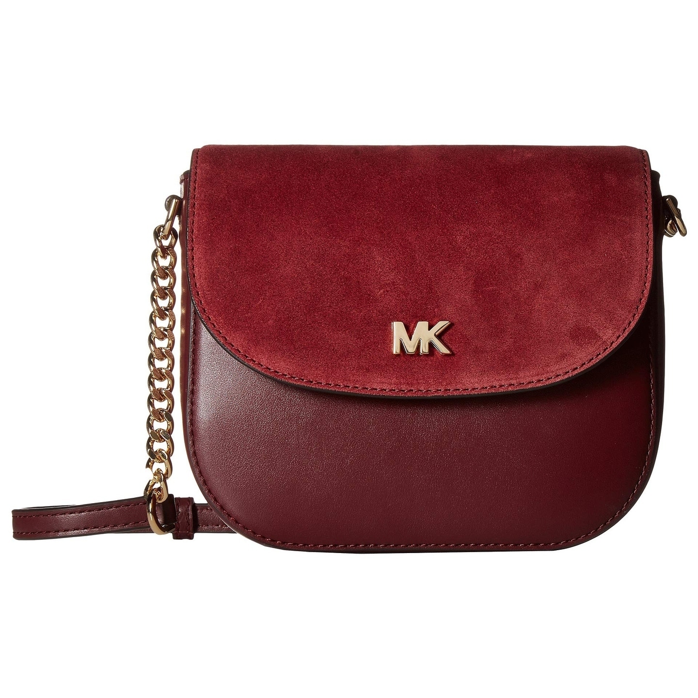 michael kors half dome crossbody black