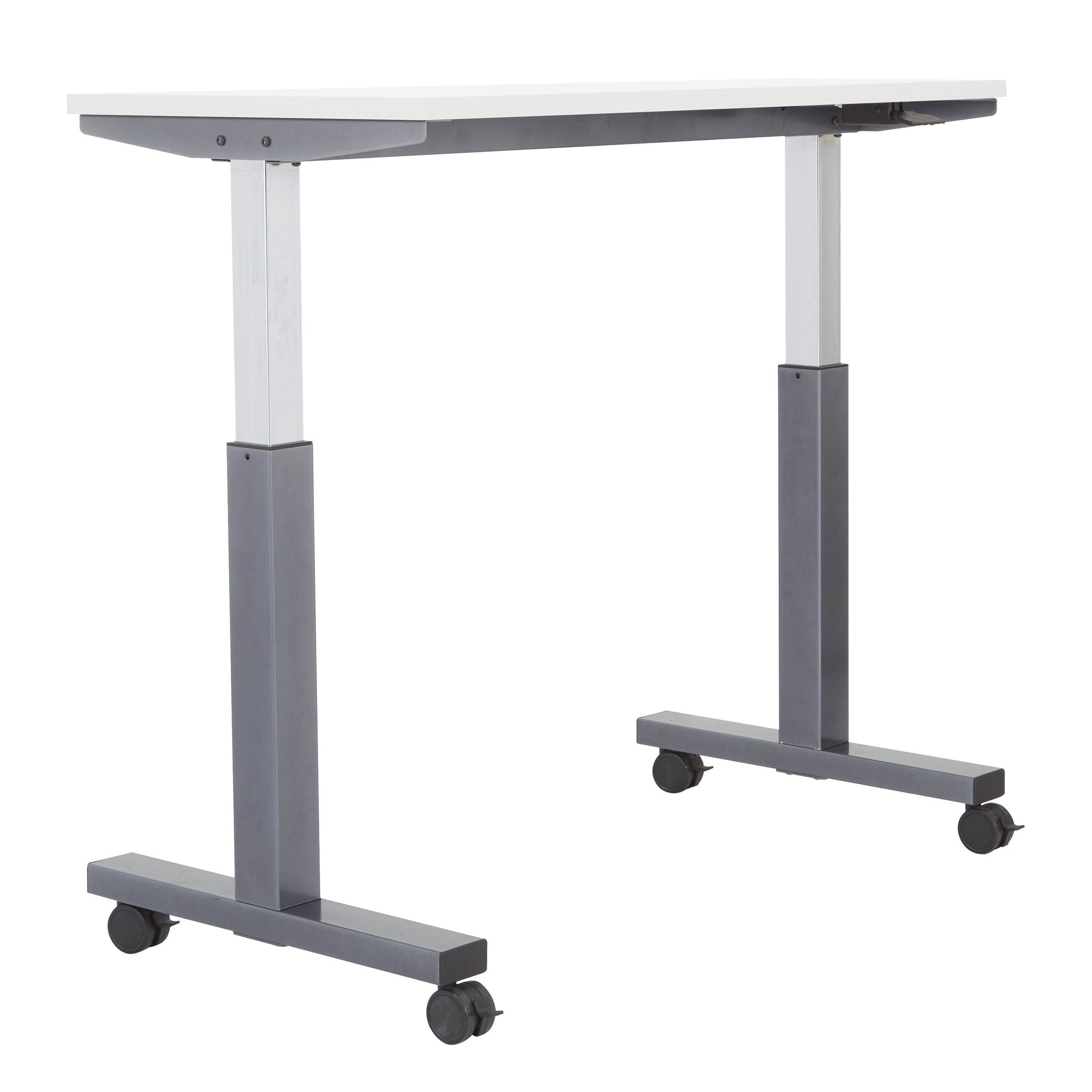 Shop 4 Ft Pneumatic Height Adjustable Table Overstock