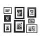 preview thumbnail 7 of 8, Kate and Laurel Odessa 8 Piece Frame Set Black