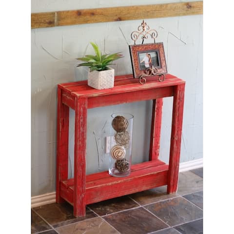 Red Rustic Coffee Console Sofa End Tables Online At Coffee Console Sofa End Tables
