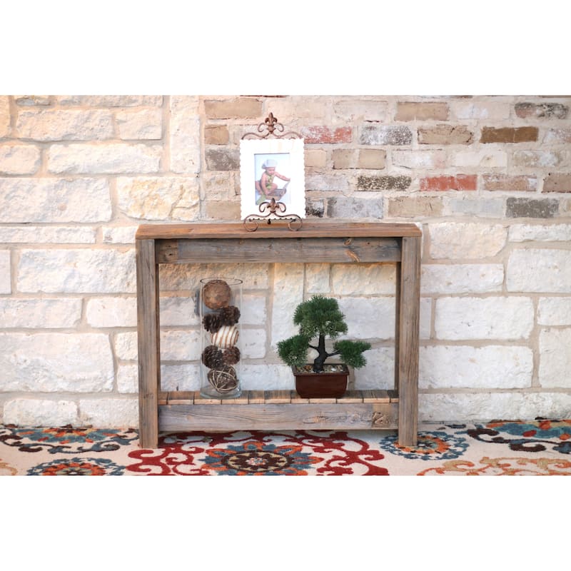 Rustic Entry Way Table 36"L - Brown