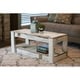 preview thumbnail 3 of 4, Original Handmade Reclaimed Wood Farmhouse Coffee Table