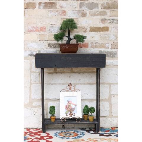 Rustic Skinny Wall Table