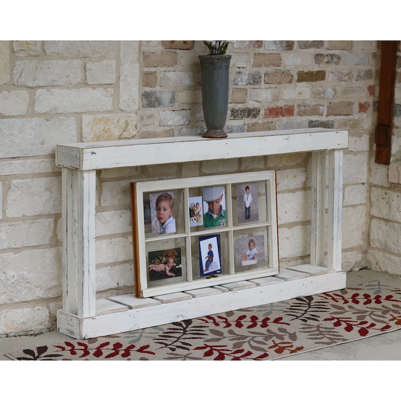 60" Single Top Console - White