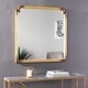 preview thumbnail 1 of 5, Silver Orchid Kilgour Decorative Wall Mirror - Gold