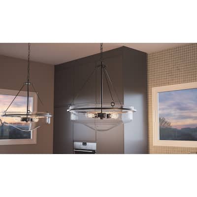 Kensett Old Bronze 3-light Pendant