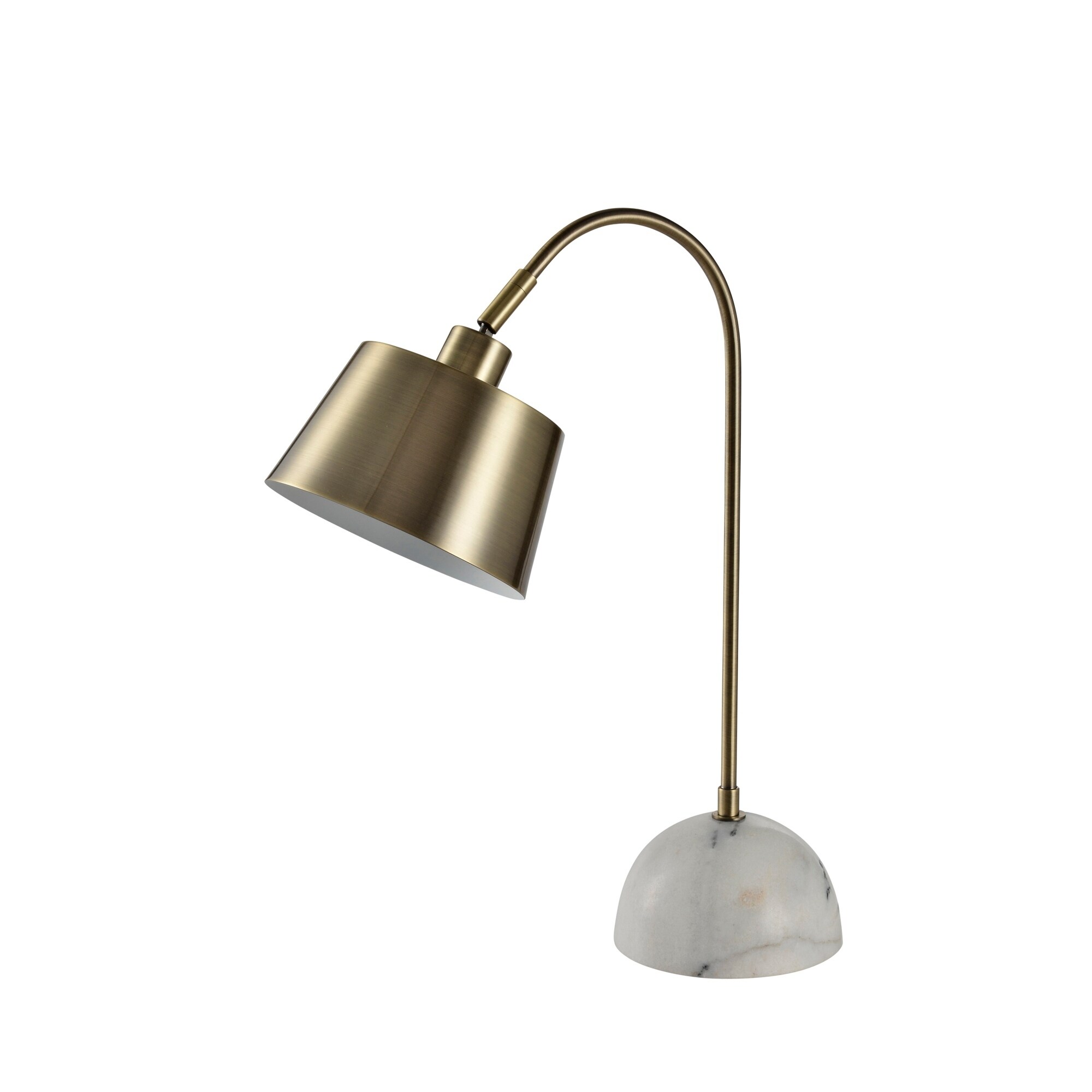 brushed gold desk lamp