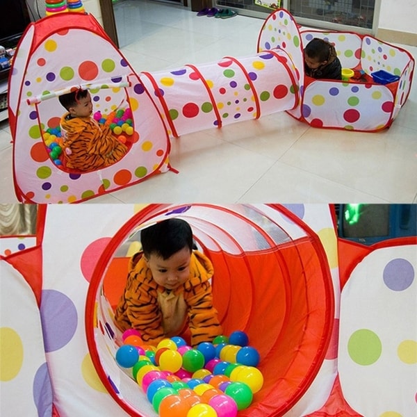 ball pit tent and tunnel