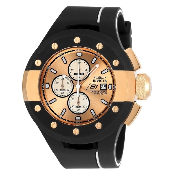 invicta s1 rally rose gold