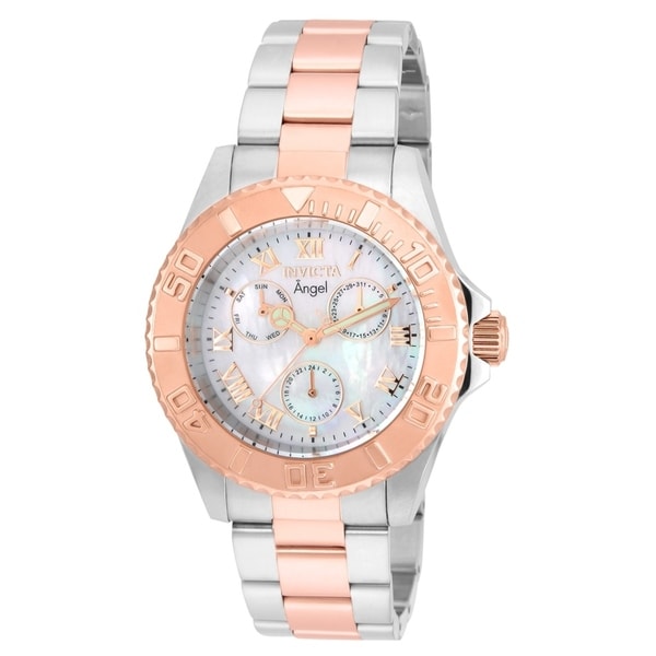 invicta angel rose gold