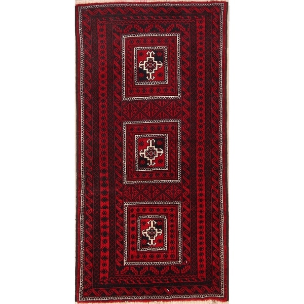 Balouch Hand Knotted Persian Traditional Area Rug Wool - 6'3" x 3'5"