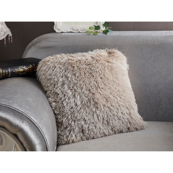 shaggy dog pillow