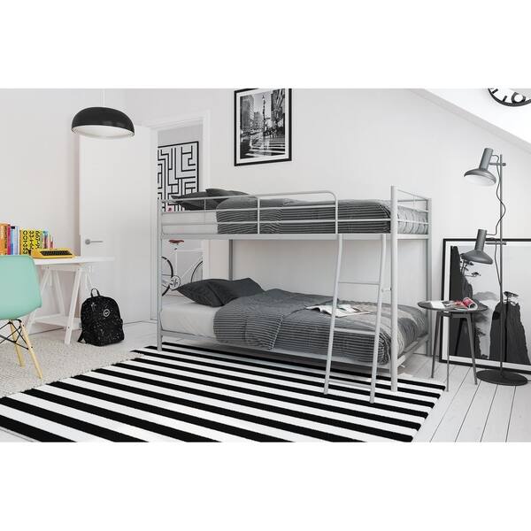 Shop Avenue Greene Eliza Small Space Twin Over Twin Bunk Bed On Sale Overstock 25606672