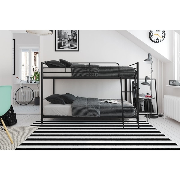 small space twin over twin bunk bed