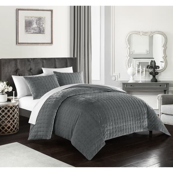 Shop Gracewood Hollow Marechera 7 Piece Comforter Set Luxe Velvet