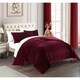 preview thumbnail 5 of 14, Gracewood Hollow Marechera 7-piece Comforter Set Luxe Velvet Bed in a Bag