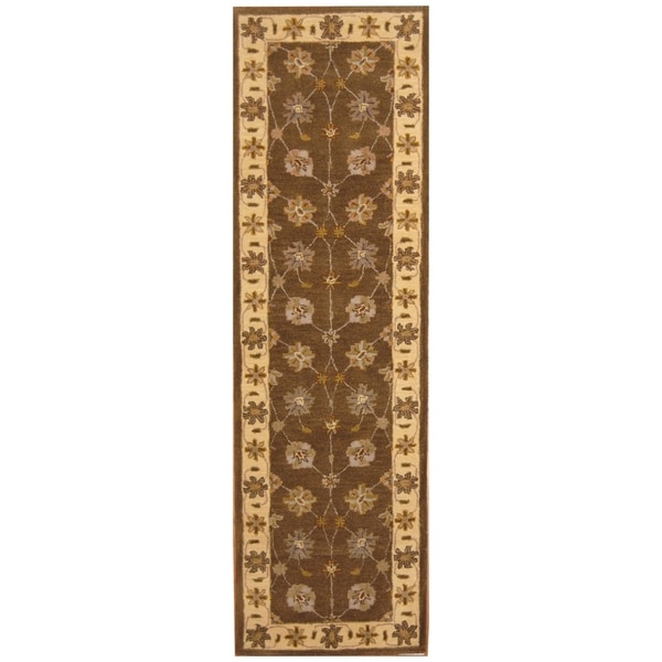 Handmade Mimana Wool Kilim (India) - 2'8 x 9'9