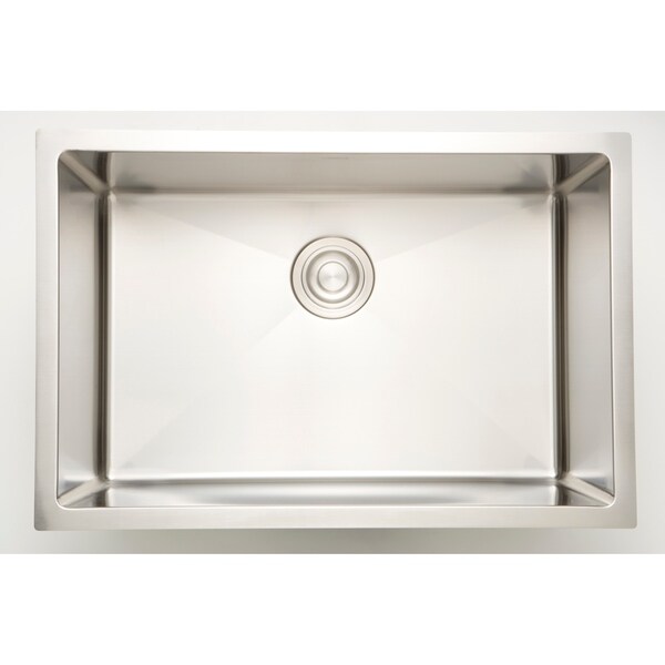 23 In W Csa Approved Chrome Kitchen Sink With Stainless Steel Finish And 16 Gauge