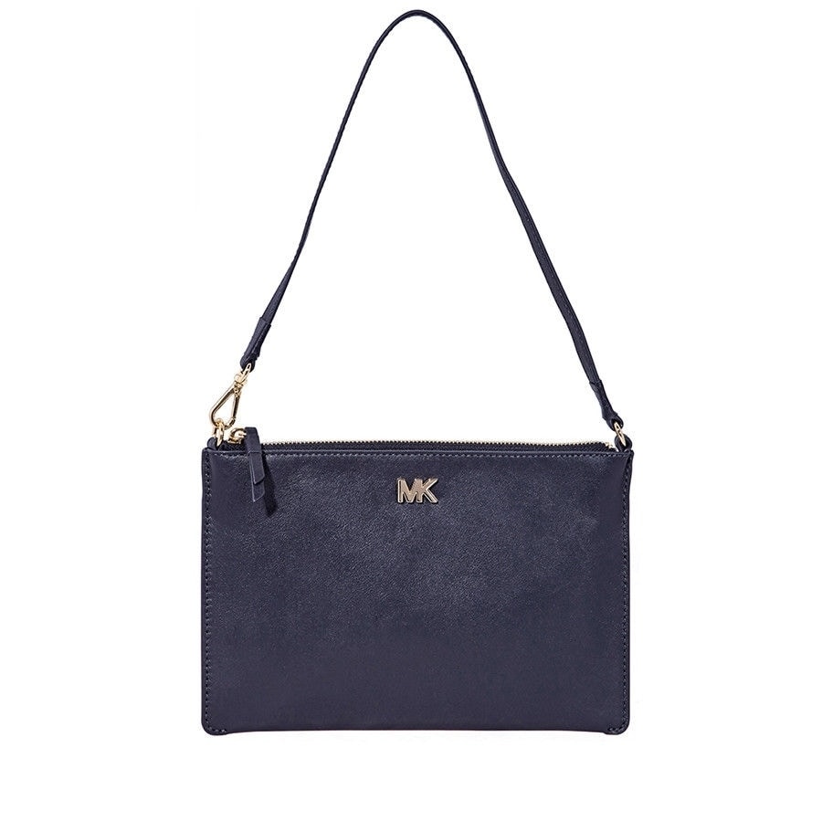 michael kors medium leather pouch