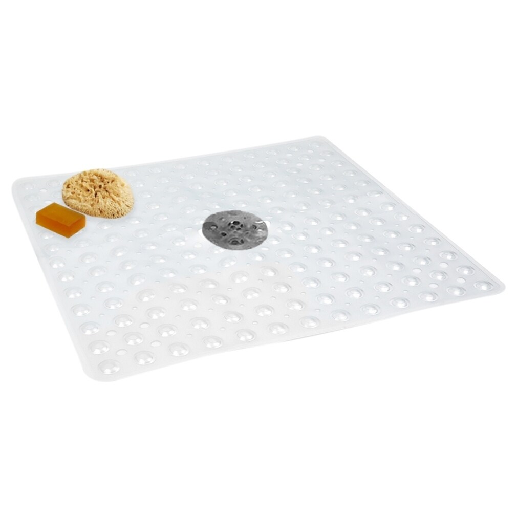 shower mat with drain hole