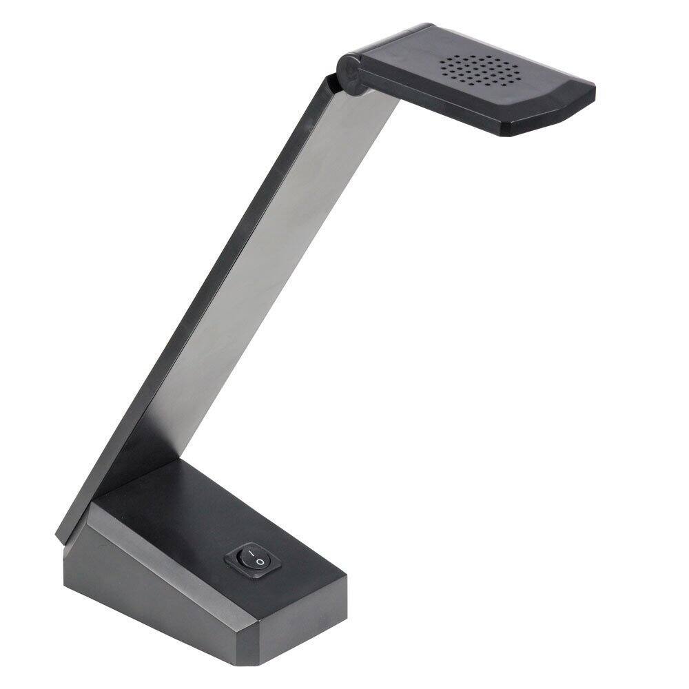 Dainolite 3-watt LED Matte Black Desk Lamp