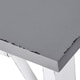 preview thumbnail 4 of 3, StyleCraft White and Distressed Grey Distressed Side Table
