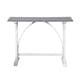 preview thumbnail 3 of 3, StyleCraft White and Distressed Grey Distressed Side Table