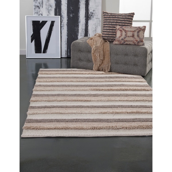 Padria Natural and Beige Area Rug by Greyson Living