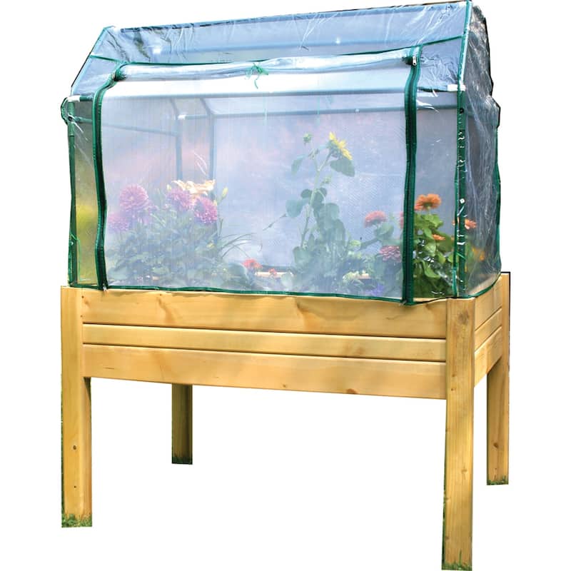 EDEN Large Raised Garden Table - With Optional Enclosure Included