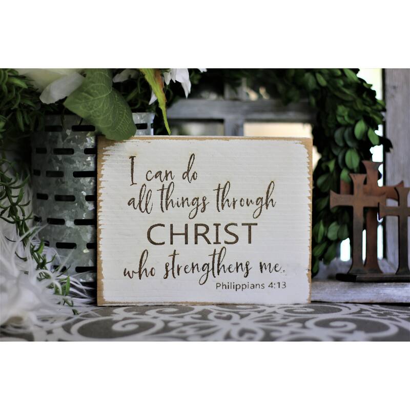 All Things Christ 5x7 Landscape