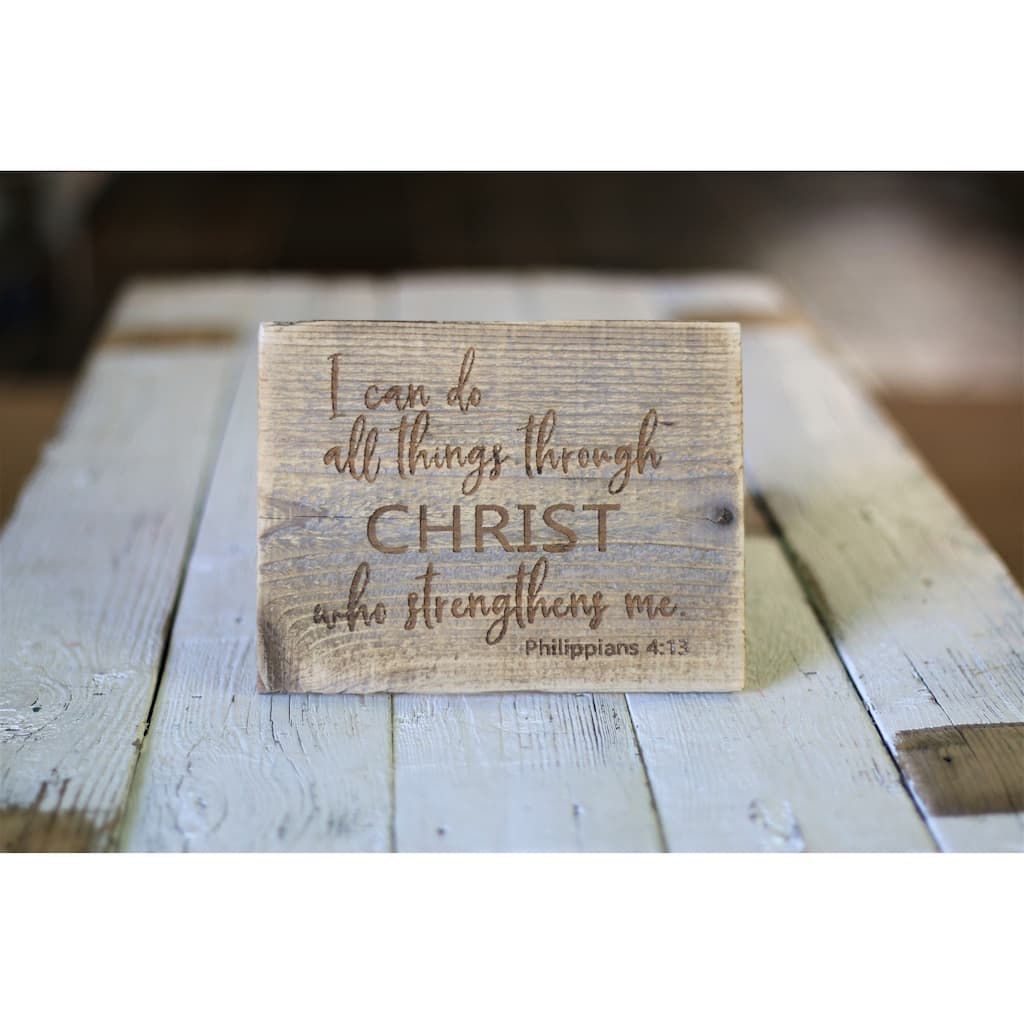 All Things Christ 5x7 Landscape