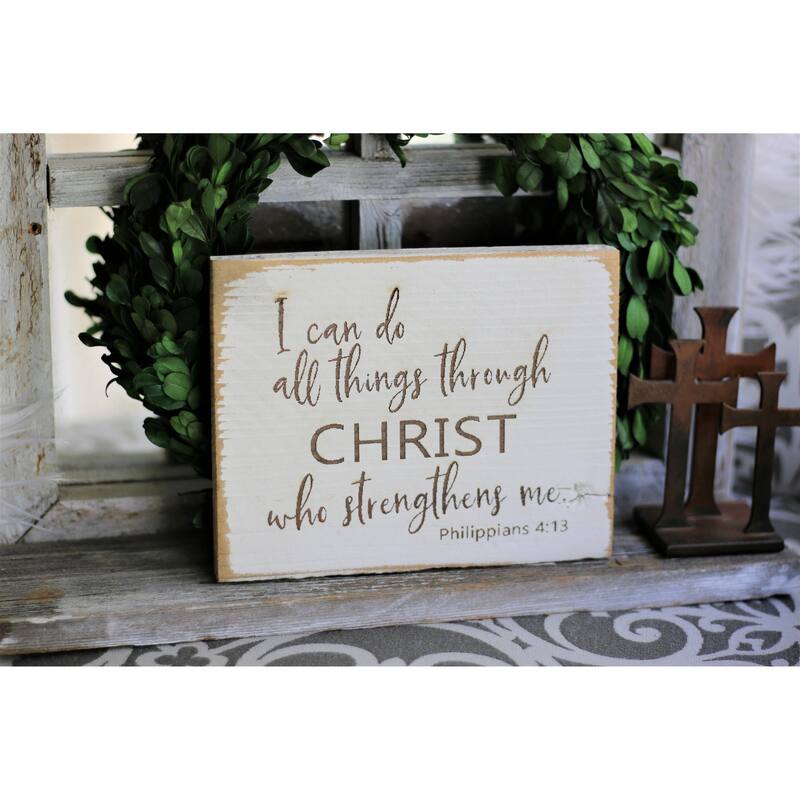 All Things Christ 5x7 Landscape - Natural