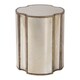 preview thumbnail 1 of 2, Uttermost Harlow Antique Brass Mirrored Accent Table