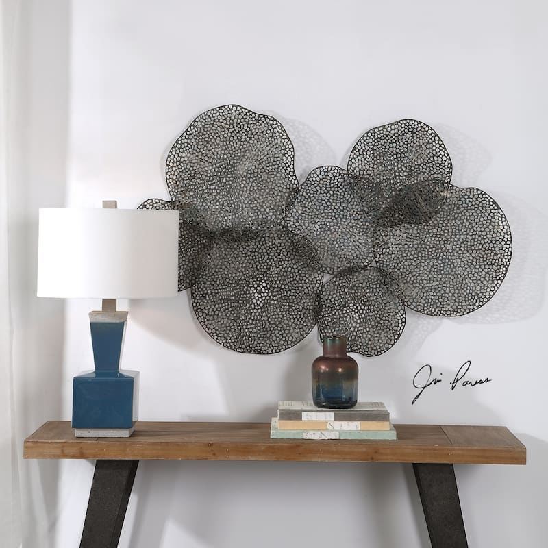 Uttermost Ripley Rich Bronze Metal Leaf Wall Art