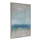 preview thumbnail 1 of 4, Uttermost Tidal Wave Silver Abstract Art - Grey