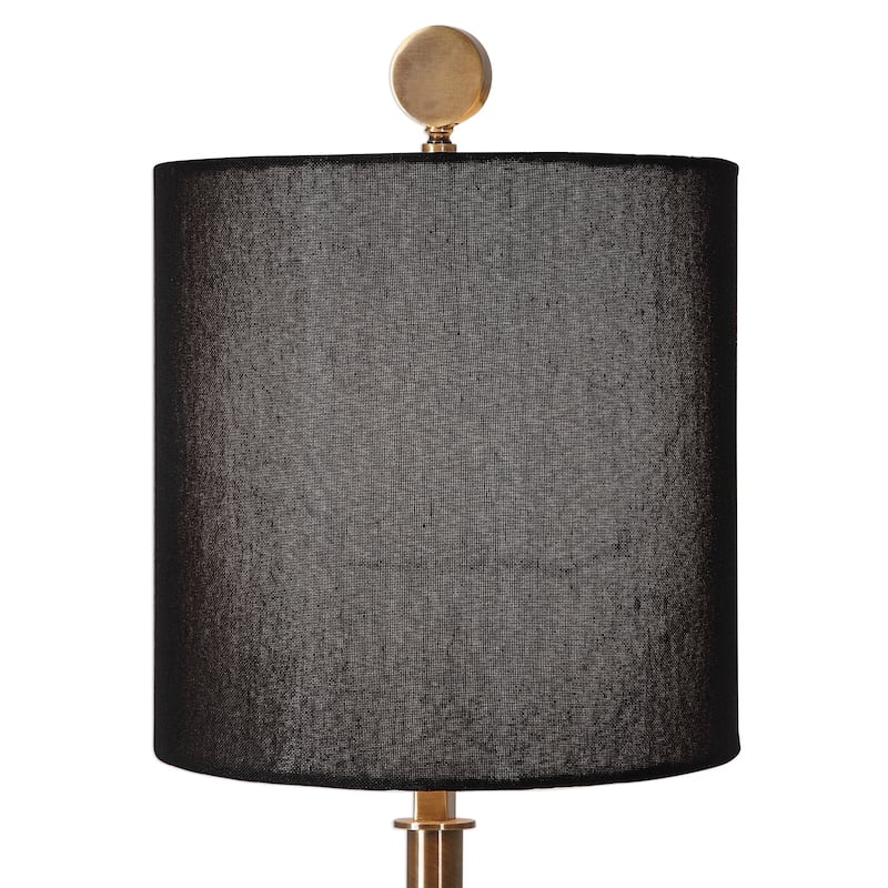 Uttermost Volante Antique Brass Table Lamp